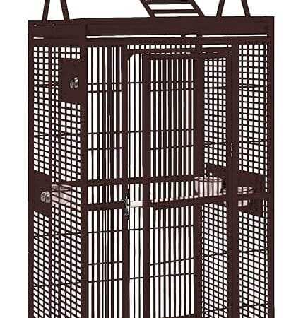 large round bird cage